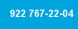 922 767-22-04